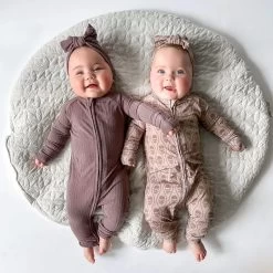 Eggplant Ribbed Zip Romper -Baby Product Shop eggplant ribbed zip romper brave little ones lil tulips 30298984480886