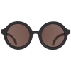 Euro Round Jet Black Sunglasses With Amber Lens -Baby Product Shop euro round jet black sunglasses with amber lens babiators lil tulips 30558678188150