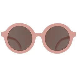 Euro Round Peachy Keen Sunglasses With Amber Lens