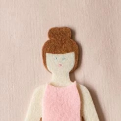 Felt Doll Starter Girl - Cinnamon -Baby Product Shop felt doll starter girl cinnamon lowercase toys lil tulips 30908297576566
