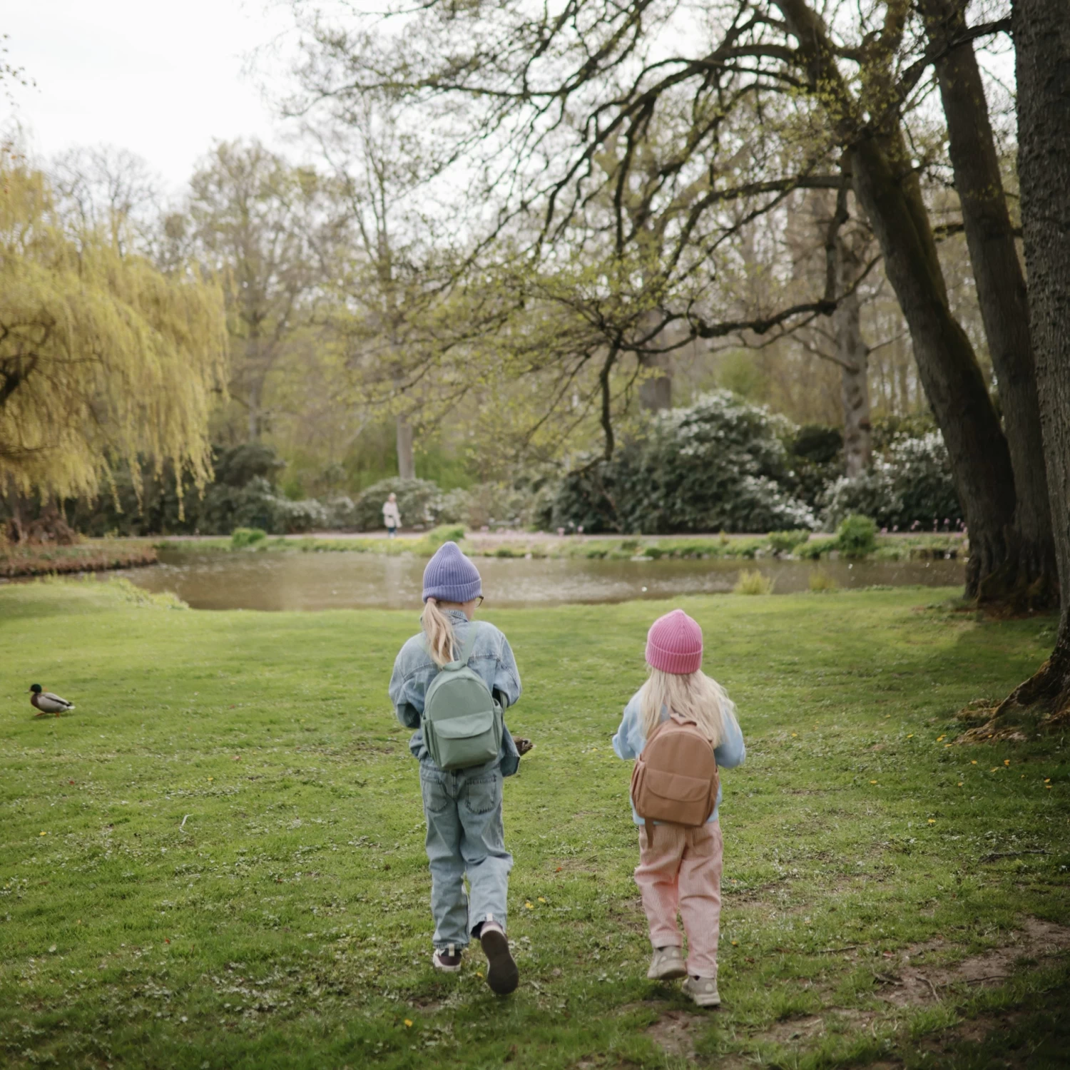 Mushie Kids Mini Backpack (Roman Green) 4 Mushie Kids Mini Backpack (Roman Green) - Image 2