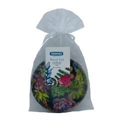 Floral Organic Cotton Breast Pads - 3 Pairs