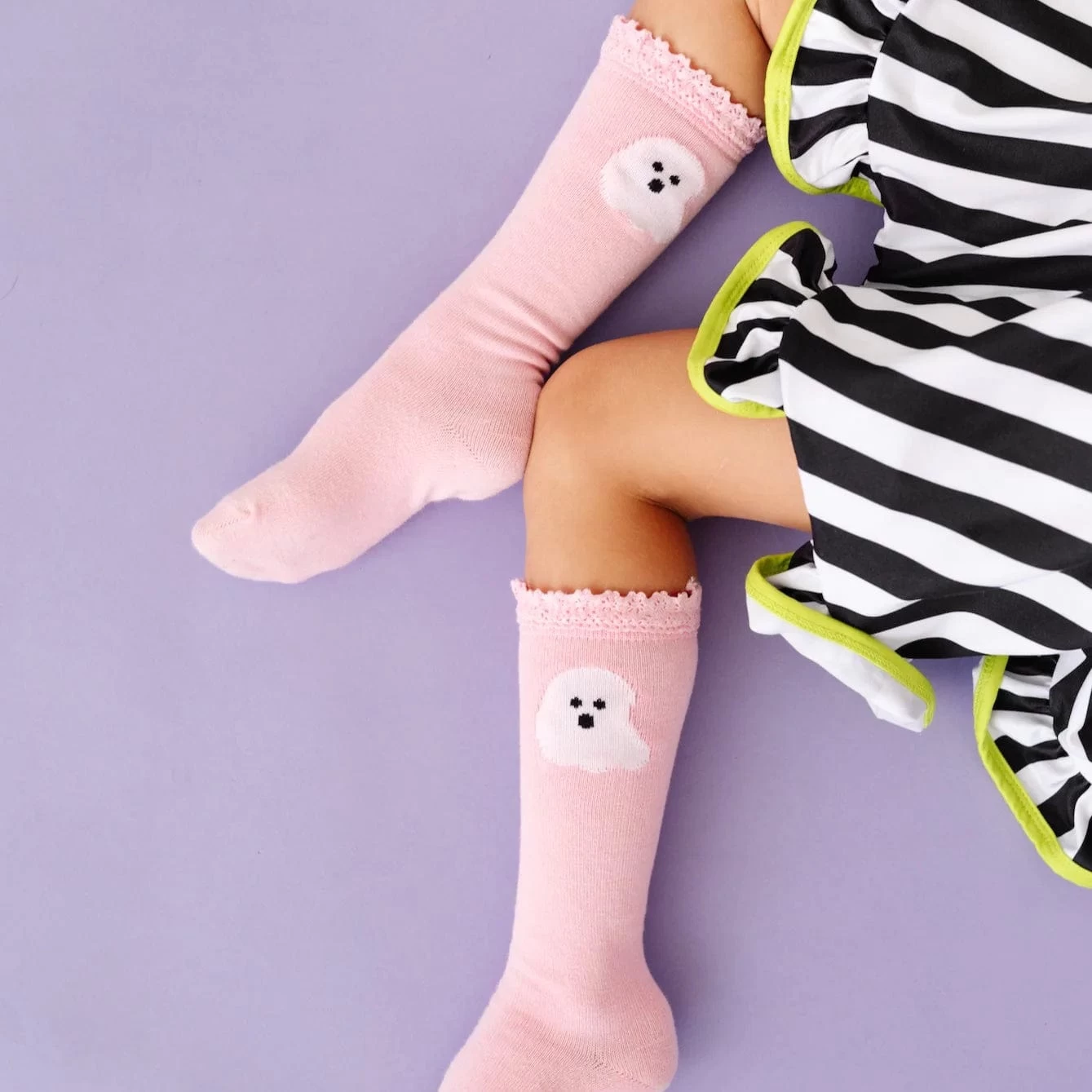 Ghouly Girl Knee High Socks 3-Pack 6 Ghouly Girl Knee High Socks 3-Pack - Image 4
