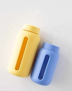 Glass Straws - Mini (2 Pack) -Baby Product Shop glass straws mini 2 pack bink water bottles lil tulips 30510018101366