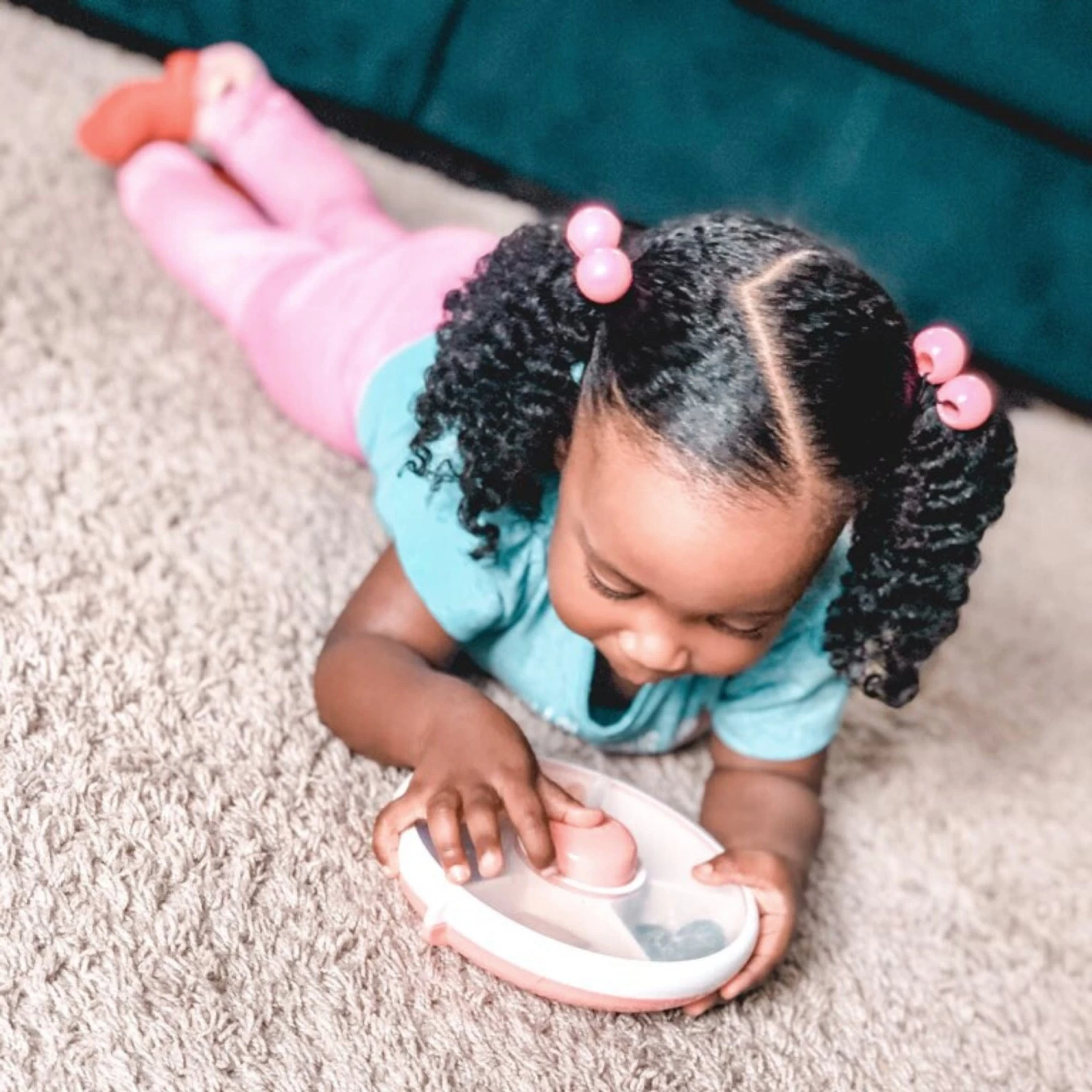 GoBe Snack Spinner - Coral Pink 7 GoBe Snack Spinner - Coral Pink - Image 5