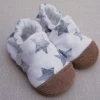 Grey Stars Organic Slippers -Baby Product Shop grey stars organic slippers 6 12 months snow arrow baby toddler lil tulips 12215121117302