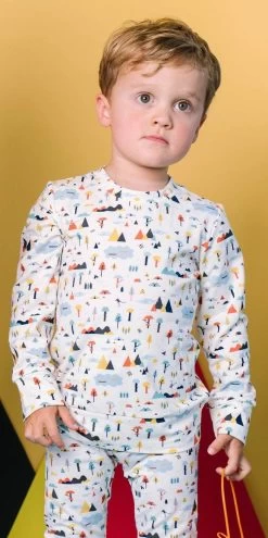 Happy Camper Kids Bamboo Pajama Set