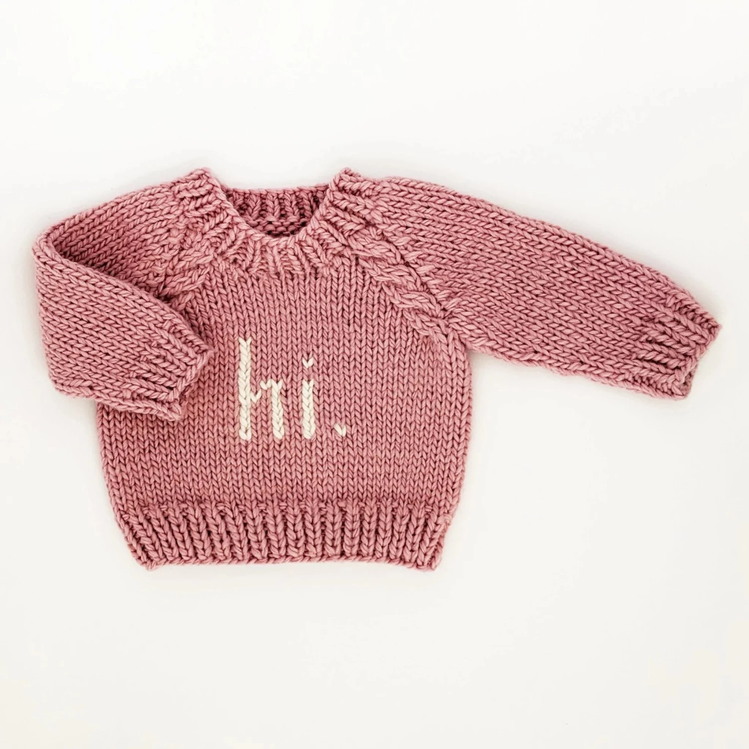 Hi. Rosy Crew Neck Sweater 3 Hi. Rosy Crew Neck Sweater