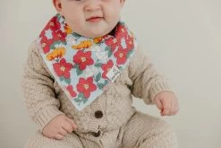 Ivy Bandana Bib Set -Baby Product Shop ivy bandana bib set copper pearl lil tulips 30943432081526