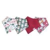 Ivy Bandana Bib Set -Baby Product Shop ivy bandana bib set copper pearl lil tulips 30943432114294