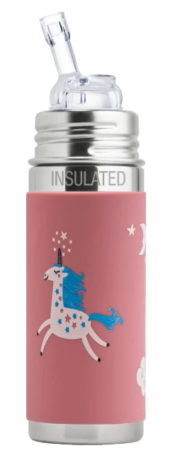 Kiki® 9oz Insulated Straw Bottle - Unicorn