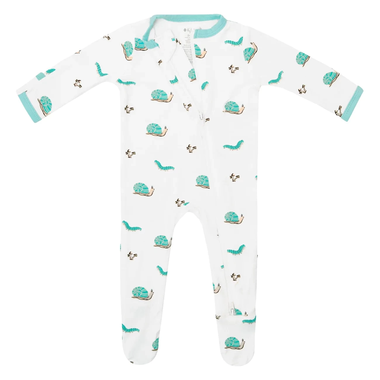 Zippered Footie In Crawl 6 Zippered Footie In Crawl - Image 4