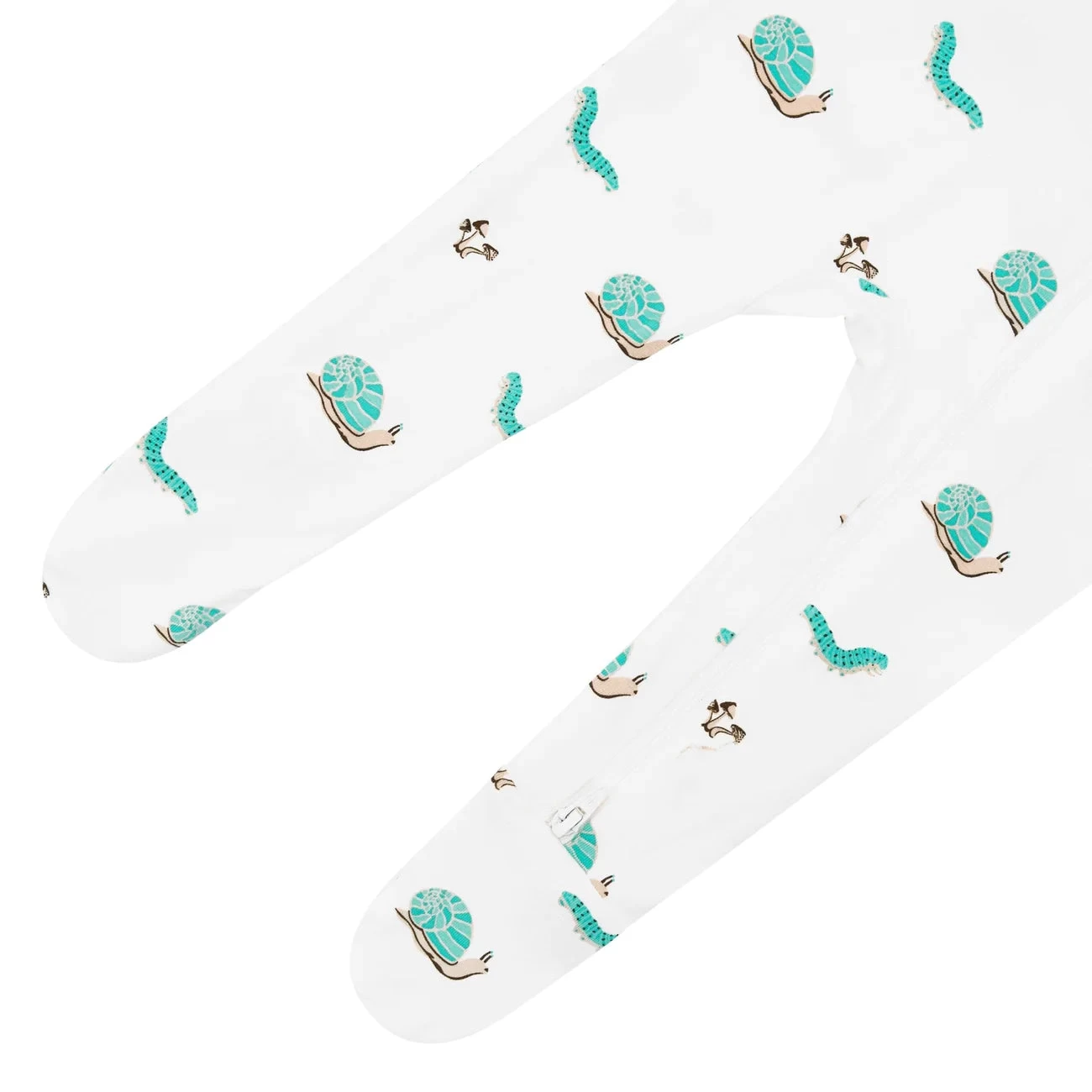 Zippered Footie In Crawl 4 Zippered Footie In Crawl - Image 2