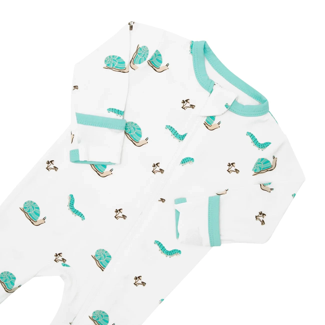 Zippered Footie In Crawl 5 Zippered Footie In Crawl - Image 3