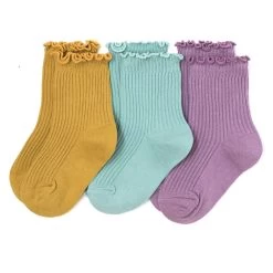 Aruba Lettuce Trim Midi Socks 3-pack