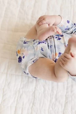 Long Sleeve Ruffle Bodysuit - Ink Floral -Baby Product Shop long sleeve ruffle bodysuit ink floral loulou lollipop lil tulips 29968788127862