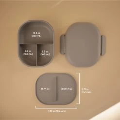 Mushie Lunchbox (Cloud) -Baby Product Shop lunchbox cloud mushie lil tulips 30597887787126