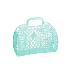 Mint Retro Jelly Basket - Small