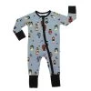 Monster Party Halloween Bamboo Convertible Romper Pajamas -Baby Product Shop monster party halloween bamboo convertible romper pajamas emerson and friends baby toddler clothing lil tulips 30754335228022