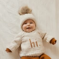 Natural Pop Pom Pom Knit Beanie Hat -Baby Product Shop natural pop pom pom beanie hat for babies thru adults due julaug 244259 5000x 811e3c4e d14e 4da1 9f5c cf9d5cbea2a0