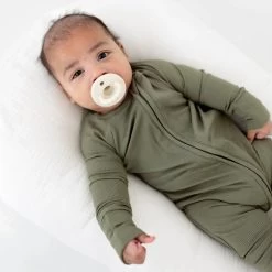 Olive Small Ribbed Zip Romper -Baby Product Shop olive small ribbed zip romper releasing oct 25th brave little ones lil tulips 30994161139830