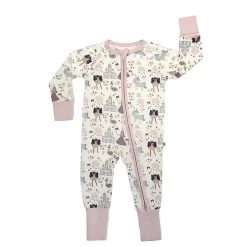 Once Upon A Time Bamboo Convertible Baby Pajama Romper