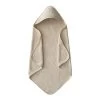 Mushie Organic Cotton Baby Hooded Towel (Fog) 2 Mushie Organic Cotton Baby Hooded Towel (Fog) -Baby Product Shop organic cotton baby hooded towel fog mushie lil tulips 29908521156726