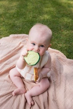 Pepino The Cucumber Teether -Baby Product Shop pepino the cucumber teether oli carol lil tulips 30324098007158