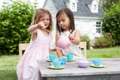 Green Toys Pink Tea Set -Baby Product Shop pink tea set green toys lil tulips 30089427386486