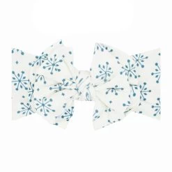 Printed Knot Headband FAB: Snow Globe