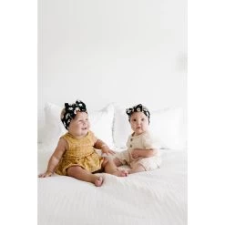 Printed Knot Headband: Moonflower -Baby Product Shop printed knot moonflower baby bling bows no points lil tulips 29845171732598