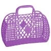Purple Retro Jelly Basket - Large 1 Purple Retro Jelly Basket - Large -Baby Product Shop purple retro jelly basket large sun jellies baskets lil tulips 30409316401270