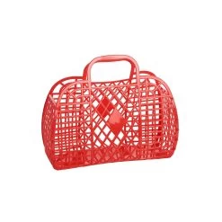 Red Retro Jelly Basket - Small