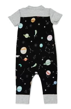 Romper - Planets -Baby Product Shop romper planets loulou lollipop lil tulips 29568874938486