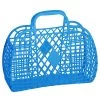 Royal Blue Retro Jelly Basket - Large -Baby Product Shop royal blue retro jelly basket large sun jellies baskets lil tulips 30409324822646