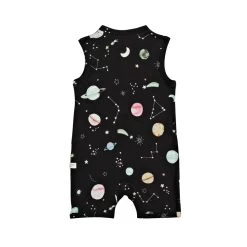 Short Romper - Planets -Baby Product Shop short romper planets loulou lollipop lil tulips 29568950796406