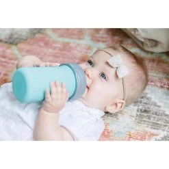 Silicone Baby Bottle -Baby Product Shop silicone baby bottle mason bottle lil tulips 29839984689270
