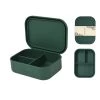 Silicone Bento Box | Emerald -Baby Product Shop silicone bento box emerald the dearest grey lil tulips 30809530105974