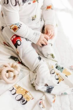 Sleeper - Happy Trucks 8 Sleeper - Happy Trucks -Baby Product Shop sleeper happy trucks loulou lollipop lil tulips 29968815161462