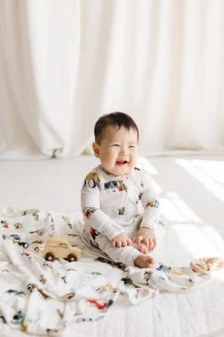 Sleeper - Happy Trucks 9 Sleeper - Happy Trucks -Baby Product Shop sleeper happy trucks loulou lollipop lil tulips 29968815358070