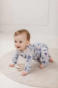 Sleeper - Ink Floral -Baby Product Shop sleeper ink floral loulou lollipop lil tulips 29968907141238