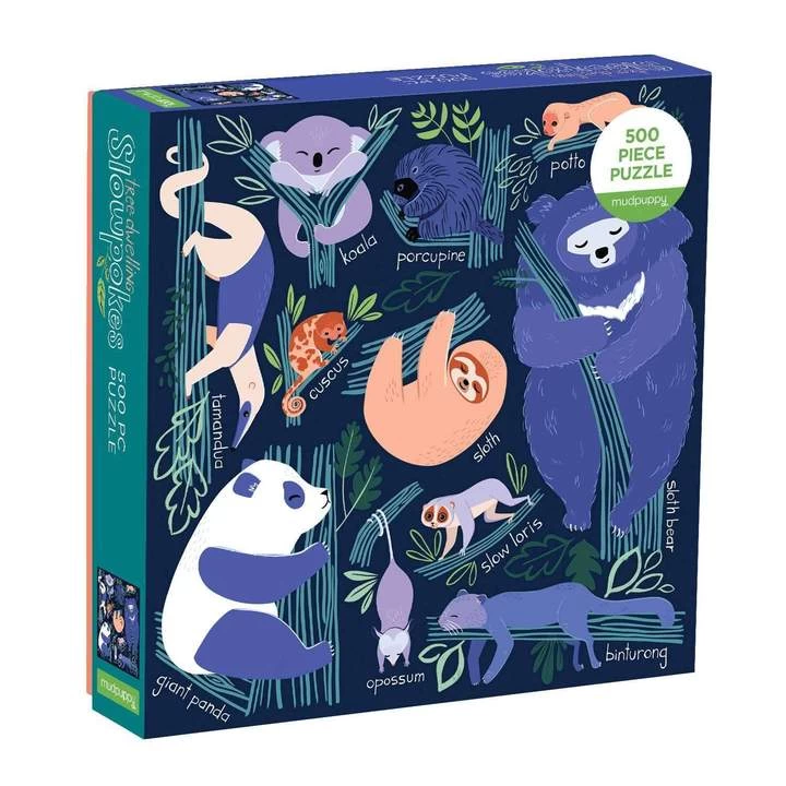 Chronicle Books Tree-dwelling Slowpokes 500 Piece Family Puzzle 3 Chronicle Books Tree-dwelling Slowpokes 500 Piece Family Puzzle