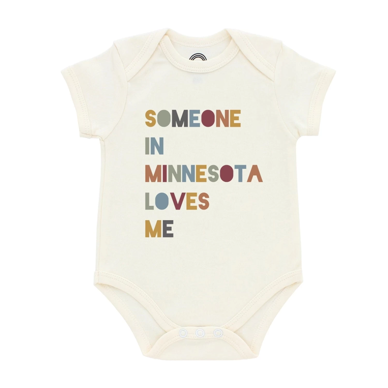Someone In Minnesota Loves Me Baby Onesie 3 Someone In Minnesota Loves Me Baby Onesie