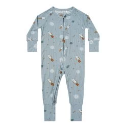 Space Explorers Zip Romper