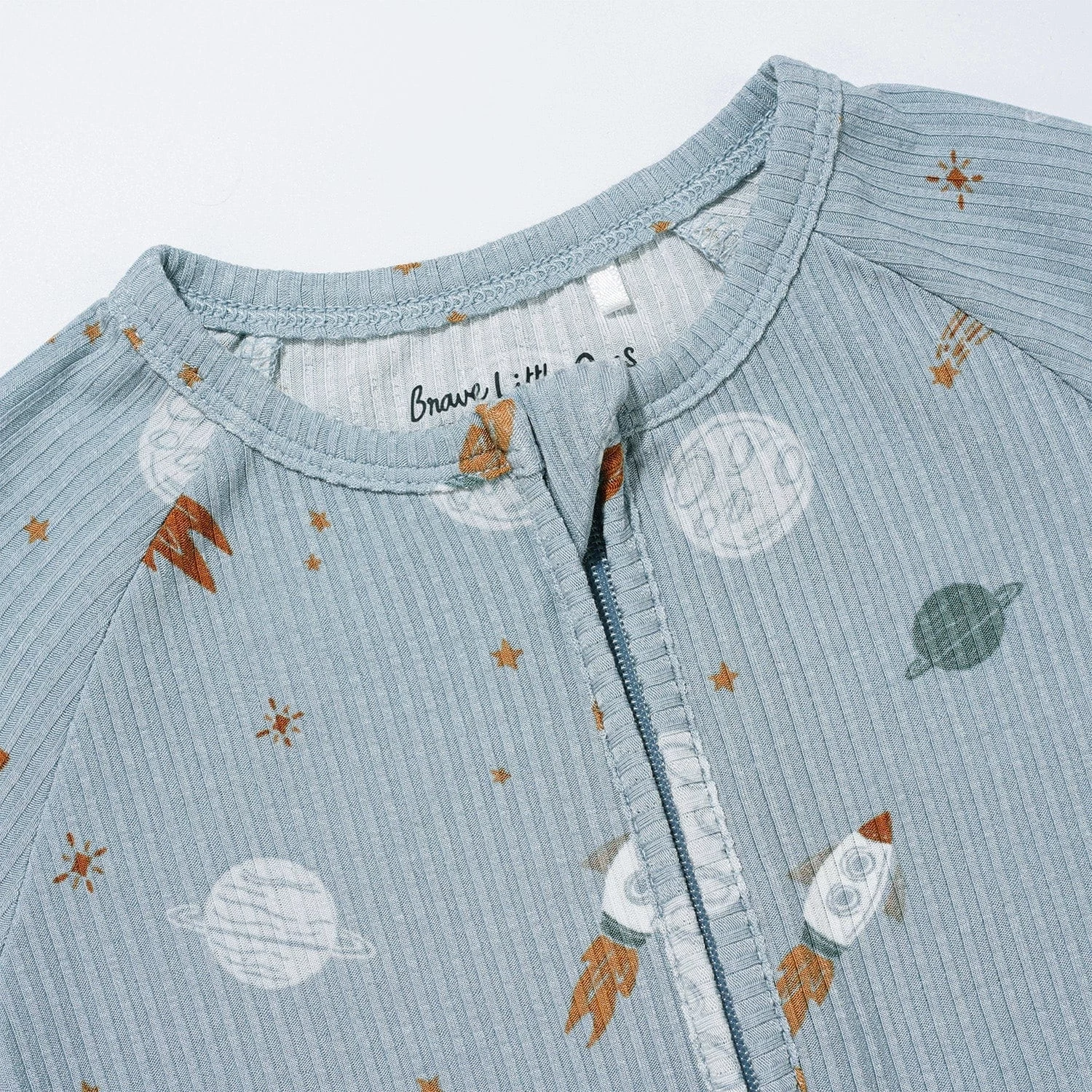 Space Explorers Zip Romper 4 Space Explorers Zip Romper - Image 2