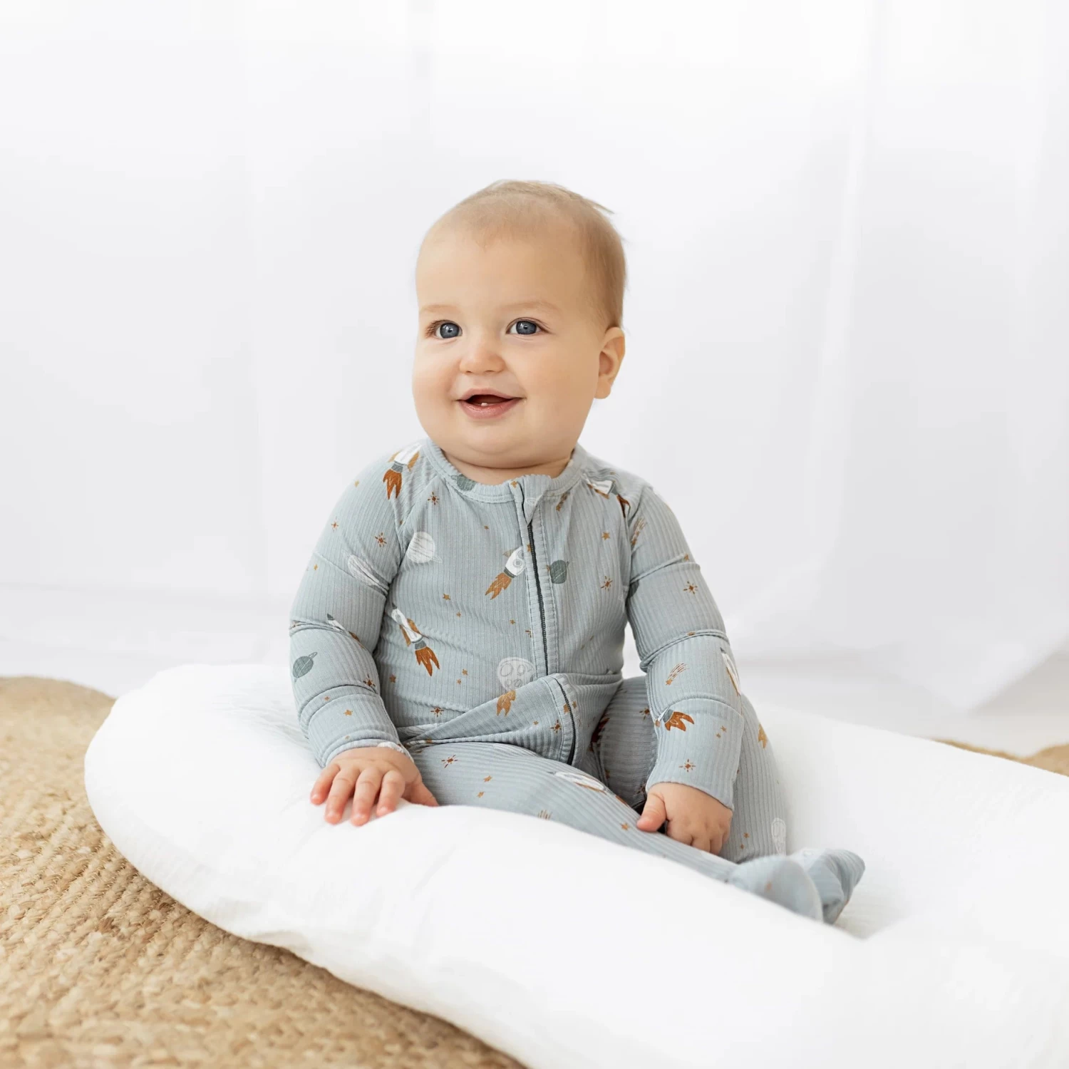 Space Explorers Zip Romper 6 Space Explorers Zip Romper - Image 4