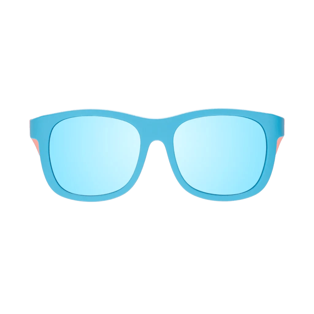 Sunrise Surf Two-Tone Navigator Mirrored Sunglasses 4 Sunrise Surf Two-Tone Navigator Mirrored Sunglasses - Image 2