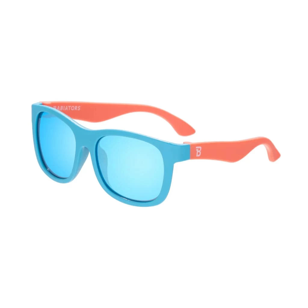 Sunrise Surf Two-Tone Navigator Mirrored Sunglasses 3 Sunrise Surf Two-Tone Navigator Mirrored Sunglasses