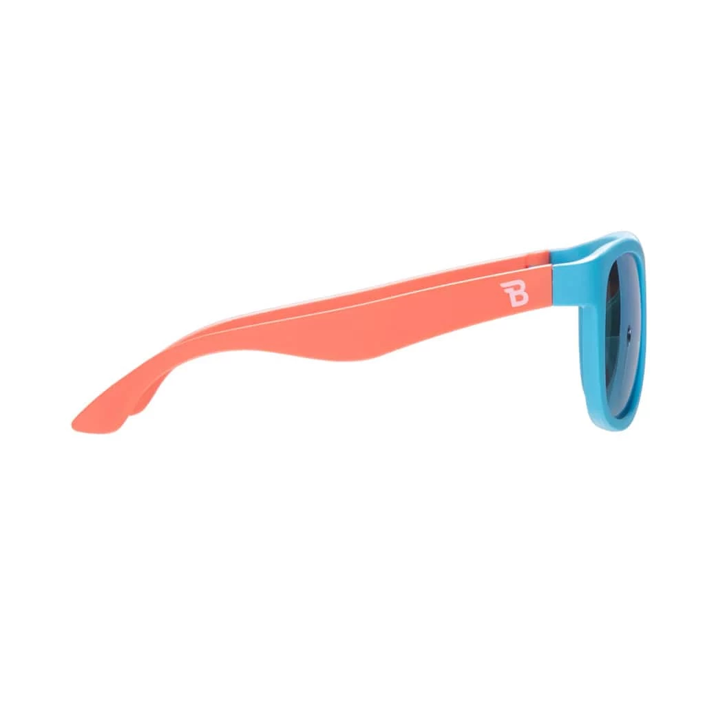 Sunrise Surf Two-Tone Navigator Mirrored Sunglasses 5 Sunrise Surf Two-Tone Navigator Mirrored Sunglasses - Image 3