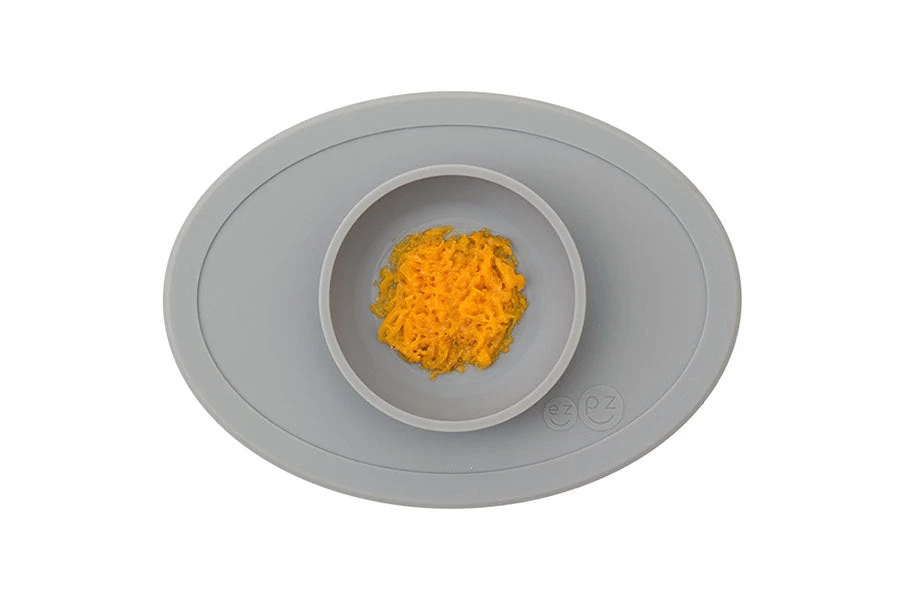 Ezpz Tiny Bowl Gray 5 Ezpz Tiny Bowl Gray - Image 3